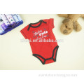 most popular good quality print letter pure color natural baby clothes